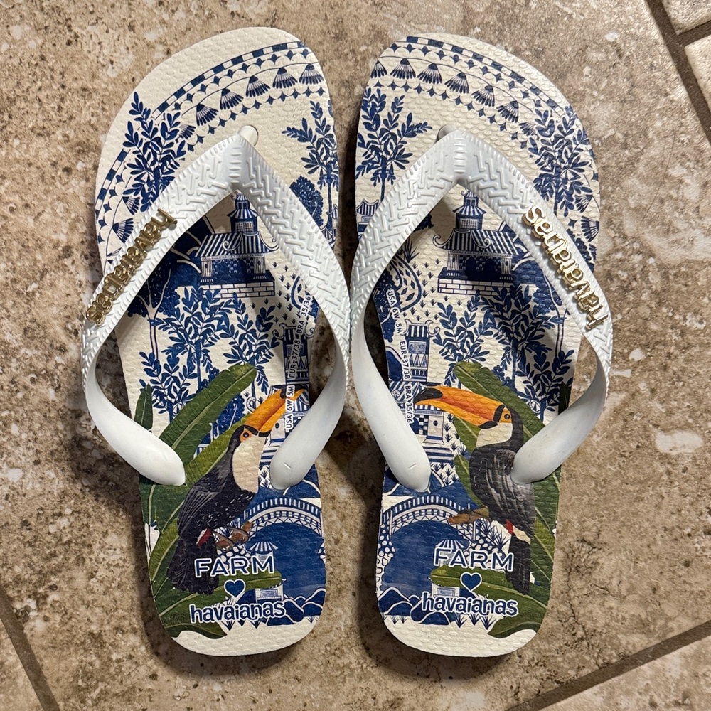 Havaianas+Farm Rio flip flop